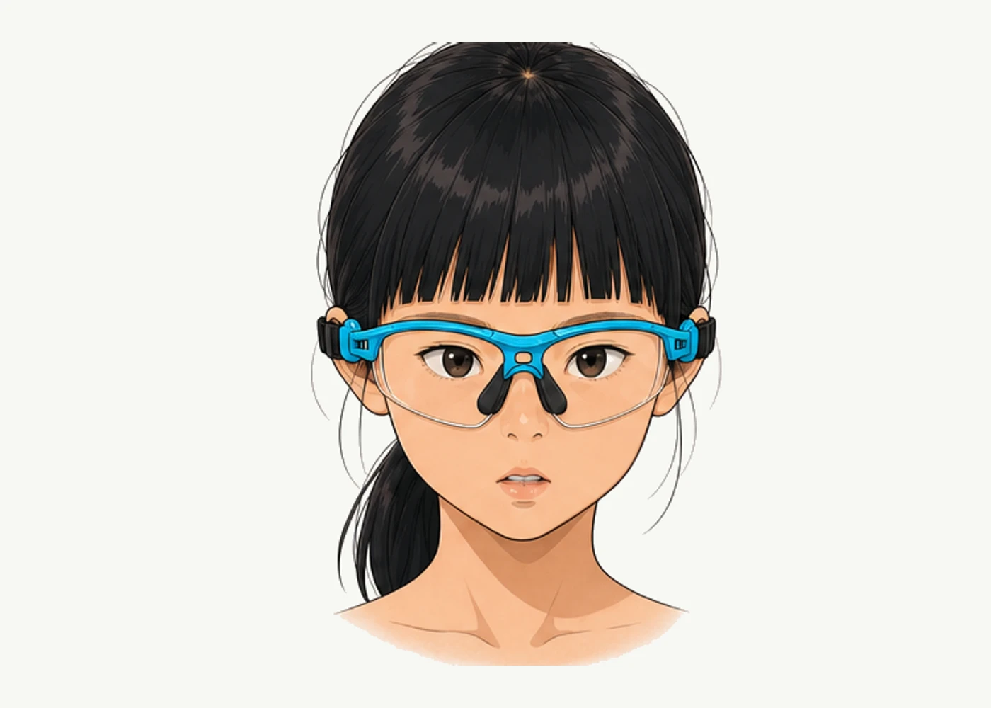谭梓姗 · 护目镜头像