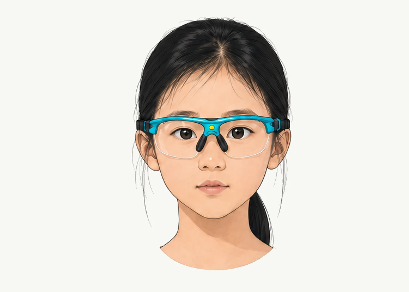 徐迦旎 · 护目镜头像
